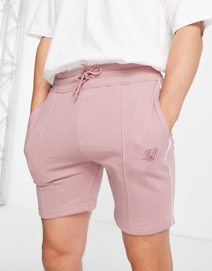 Siksilk Smart Essentials Shorts In Pink