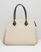 Pauls Boutique Coco Structured Tote In Nude - Beige