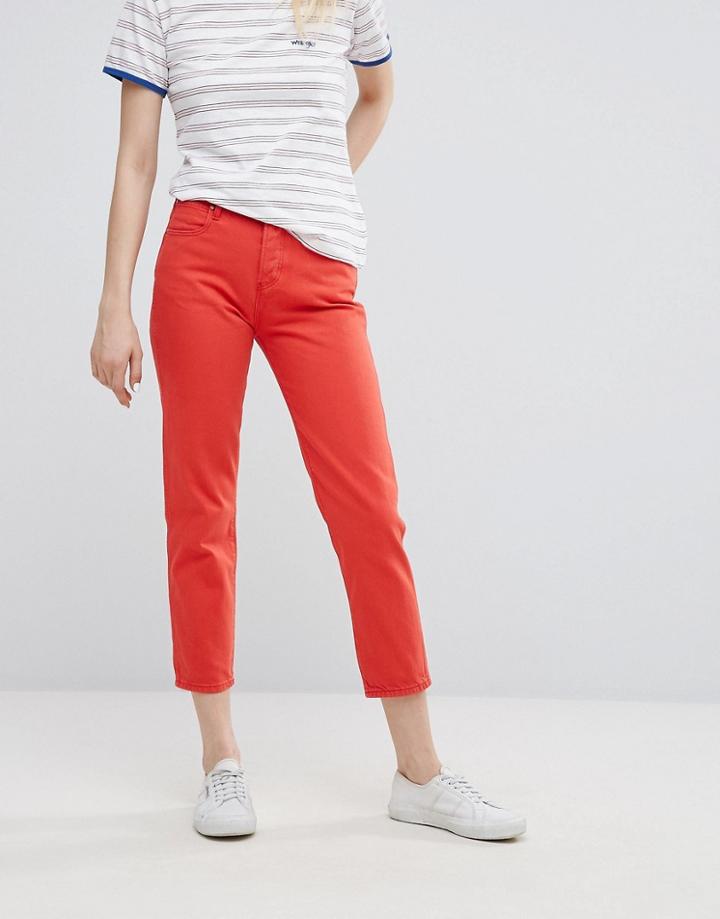 Wrangler Cropped Straight Jean
