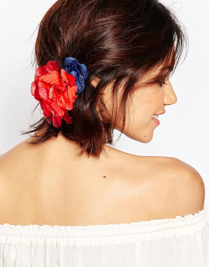 Neve & Eve Floral Hair Band - Pink Multi