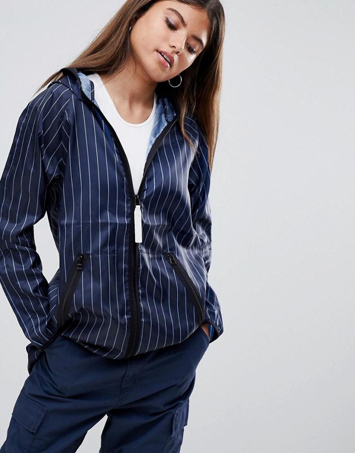 G-star Pharrell Parka In Pinstripe - Multi
