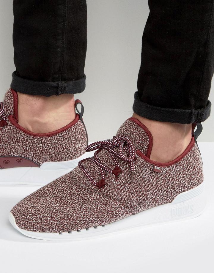 Djinns Moc Lau Squeeze Sneakers In Red - Red