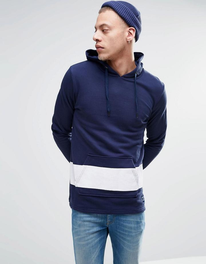 Serge Denimes Lucan Hoodie - Navy