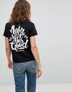 Lee Conifer Ornamental T-shirt With Slogan - White