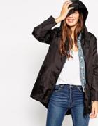 Asos Pac A Trench - Black