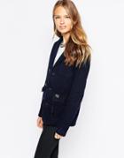 Gsus Sindustries Denim Bomber Jacket - Indigo