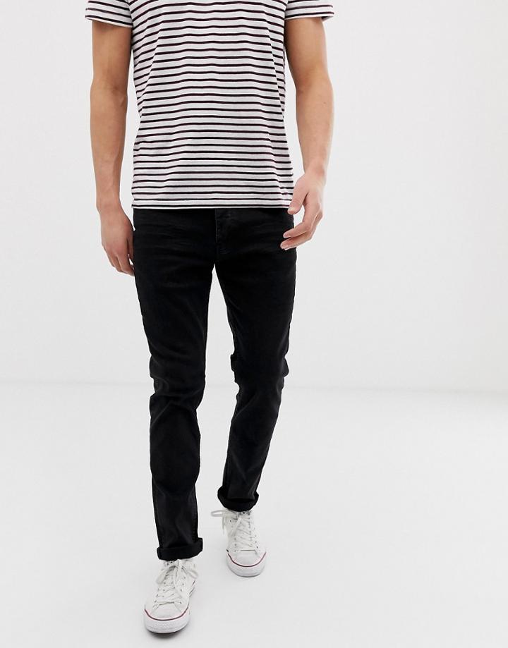 Threadbare Skinny Lanta Jeans In Black - Black