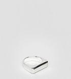 Mister Bar Ring In Sterling Silver - Silver