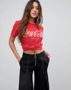 Prettylittlething Coca Cola T-shirt - Red