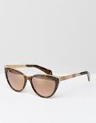 Ted Baker Swift Cat Eye Sunglasses - Brown