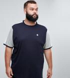 Le Breve Plus Raglan T-shirt - Navy