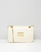 Love Moschino Clutch With Chain - White