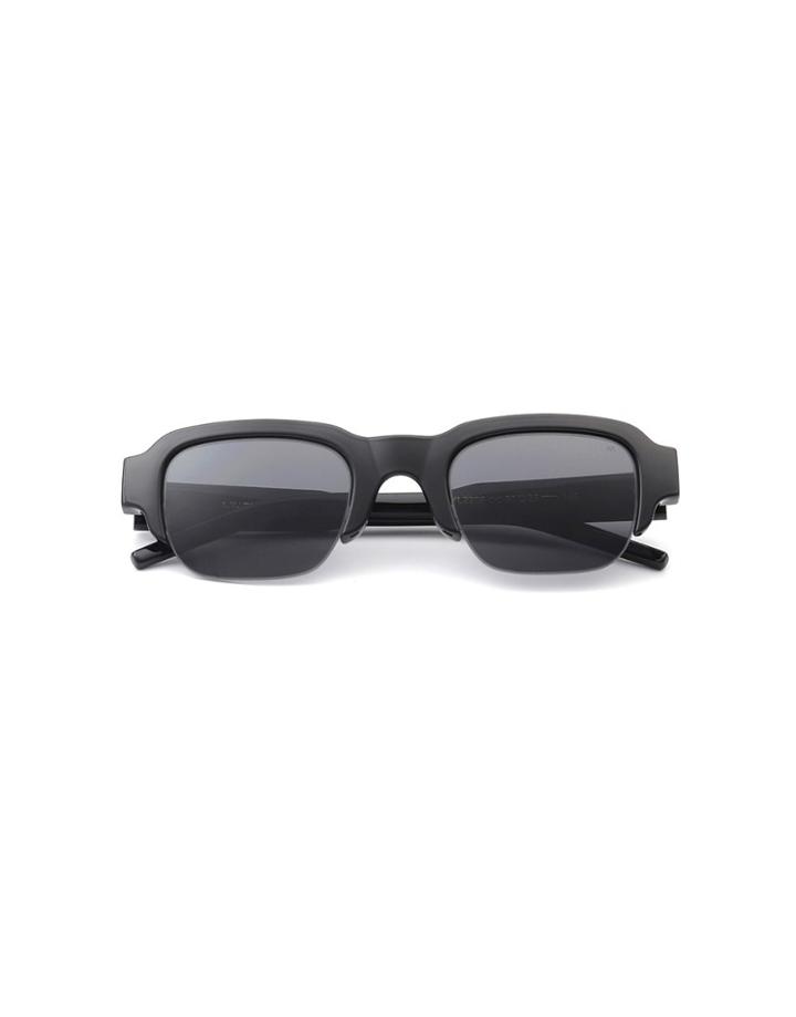 A.kjaerbede Hold Square Sunglasses In Matt Black