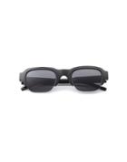 A.kjaerbede Hold Square Sunglasses In Matt Black