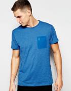 G-star T-shirt Mazuren Crewneck One Pocket In Dark Pop Blue - Dk Pop Blue