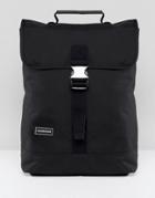Consigned Foldover Backpack - Black