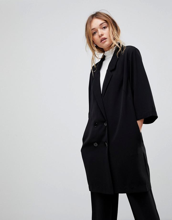 B.young Tuxedo Blazer - Black