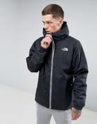 The North Face Quest Insulated Waterproof Jacket In Black - Black