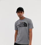 The North Face Easy T-shirt In Gray Exclusive At Asos