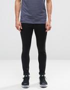 G-star 3301 Super Skinny Jeans Deconstructed Black Rinse - Black