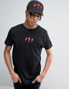 The Weeknd Starboy Cross T-shirt - Black