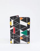 Kado Geo Print Passport Wallet - Multi