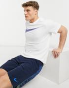 Nike Training 2 Year Swoosh T-shirt In White