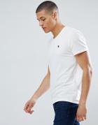 Abercrombie & Fitch Pop Icon V-neck T-shirt In White - White