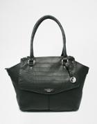 Fiorelli Tote Bag With Croc - Black