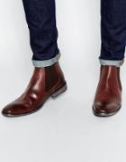 Base London Leather Chelsea Boots - Brown