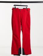 Protest Owens Ski Pants In Red
