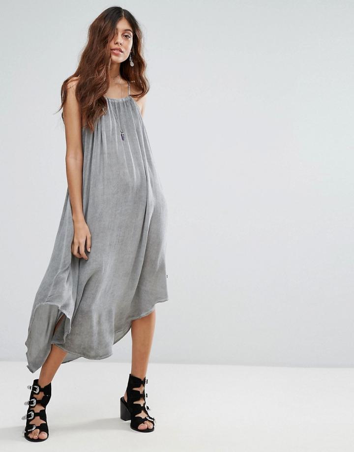 Nytt Waterfall Maxi Dress - Gray