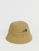 The North Face Cotton Bucket Hat In Stone - Stone