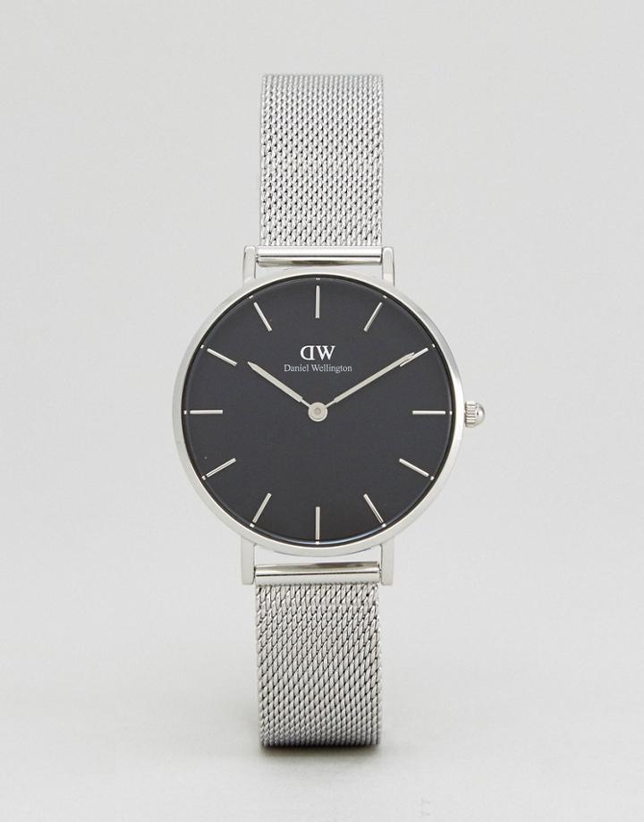 Daniel Wellington Dw00100163 Mesh Watch In Silver - Silver