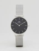 Daniel Wellington Dw00100163 Mesh Watch In Silver - Silver