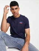 Lee Seasonal Logo T-shirt-navy