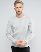 Jack & Jones Premium Quilted Sweatshirt - Gray