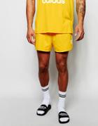 Adidas Originals Retro Shorts Aj6935 - Yellow