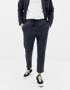 Another Influence Fleck Formal Slim Fit Joggers - Navy
