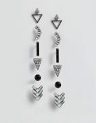 Aldo Grice Multipack Earrings - Silver