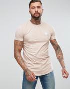 Good For Nothing Muscle T-shirt In Pink Suedette - Pink