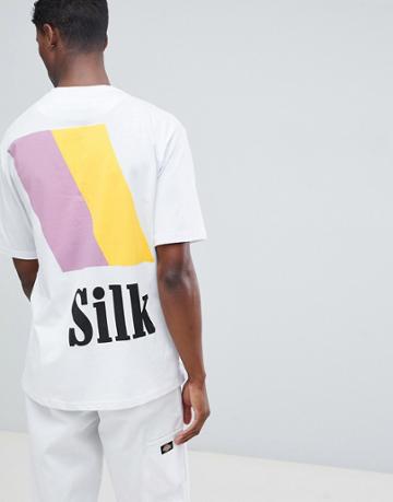 Systvm Slik Back Print T-shirt - White