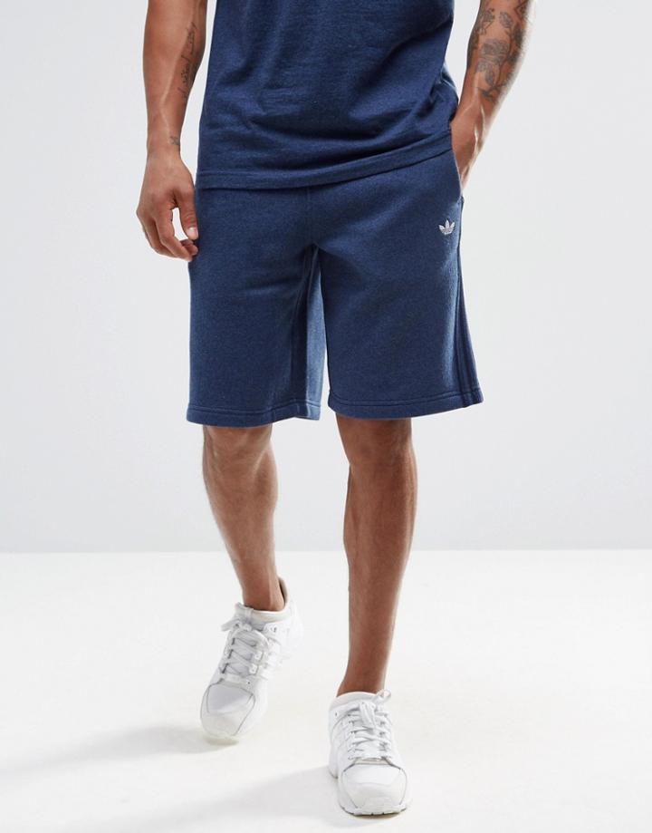 Adidas Originals Trefoil Jersey Shorts Az1105 - Blue
