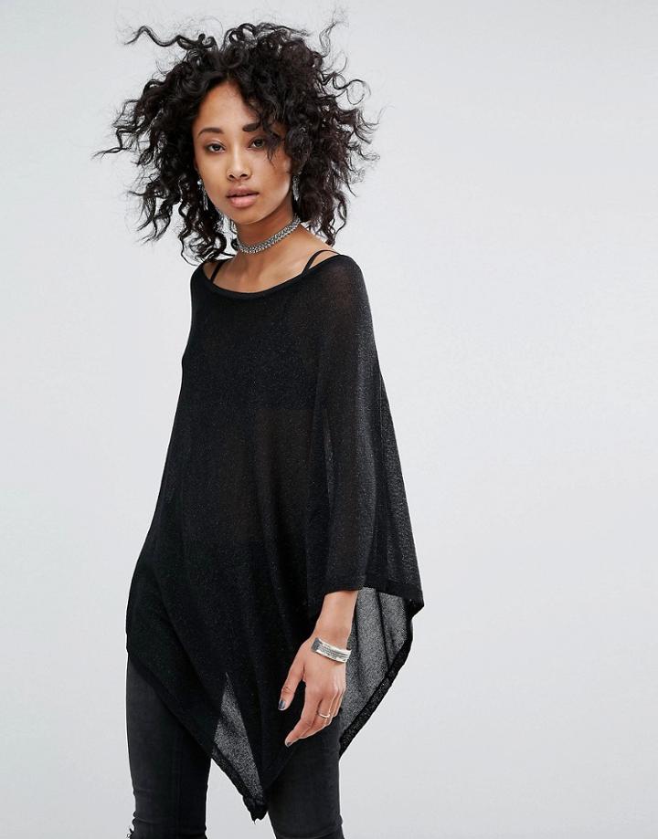 Vila Poncho - Black