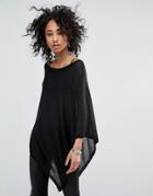 Vila Poncho - Black