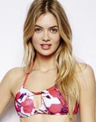 Mouille U-halter Bikini Top - Floral Paradise