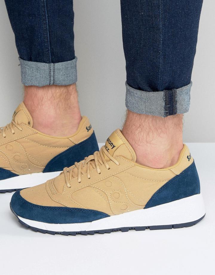 Saucony Jazz 91 Trainers In Beige S70216-6 - Beige