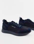 Calvin Klein Delbert 2 Runner Sneakers In Navy