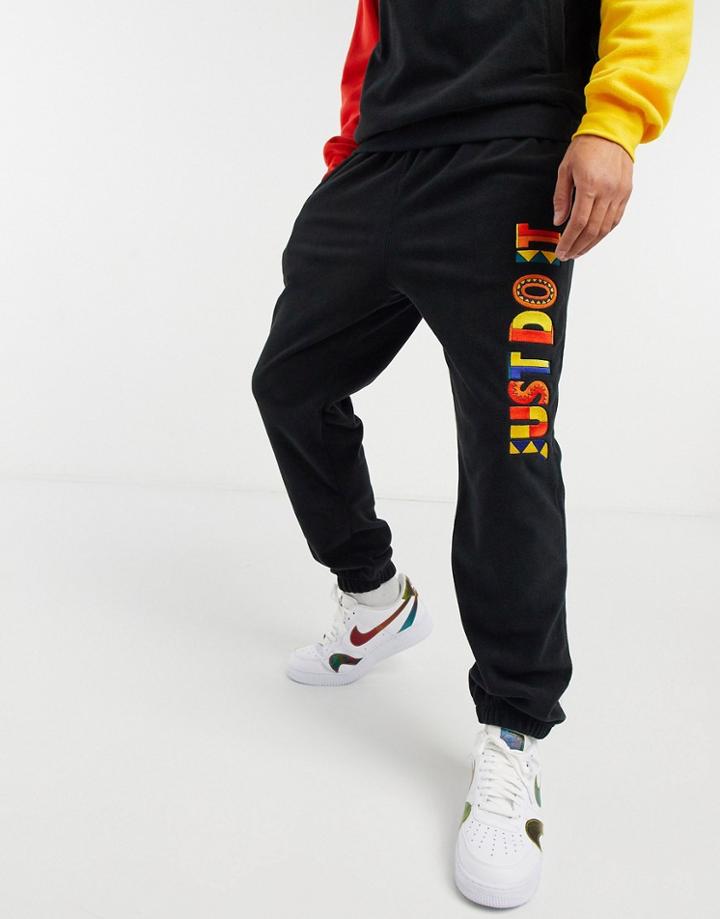 Nike Re-issue Jdi Sweatpants In Black