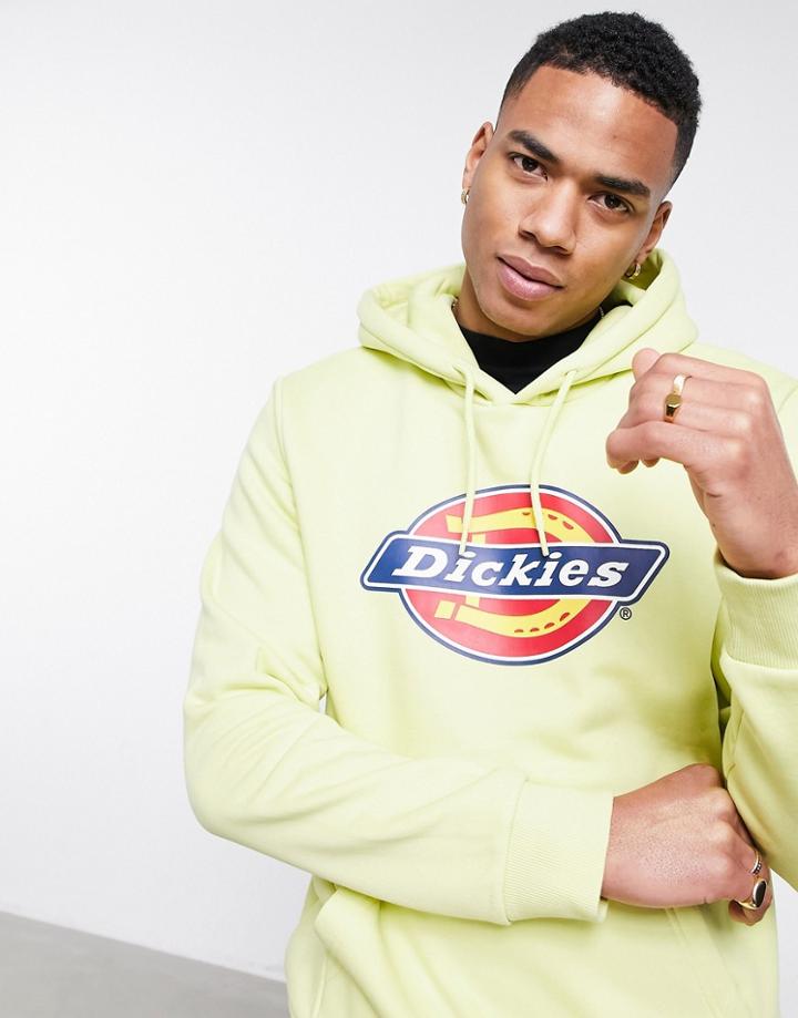 Dickies Horseshoe Icon Logo Hoodie In Mellow Green
